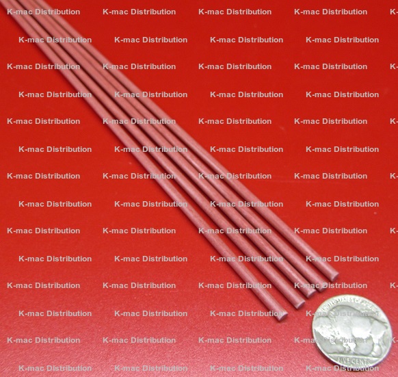 Fiberglass Pultruded Rods 5 Foot Lengths By K mac Plastics
